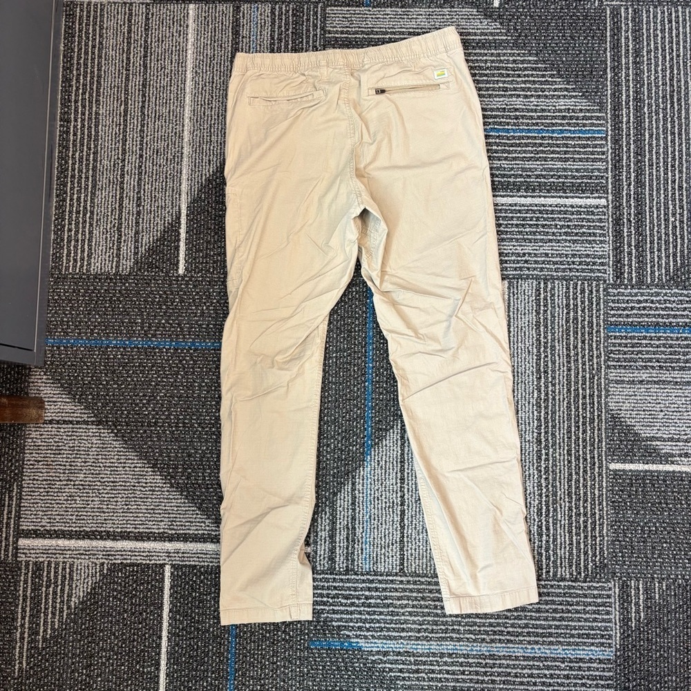 Vuori Women’s Rip Stop Pants khaki tan Large - Picture 2 of 9